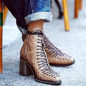 Free People Verrico Lace Up Boot